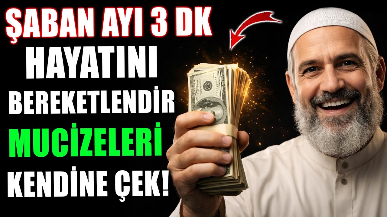 ŞABAN AYI 3 DAKİKA! HAYATINI BEREKETLENDİREN DUA – KAÇIRMA!