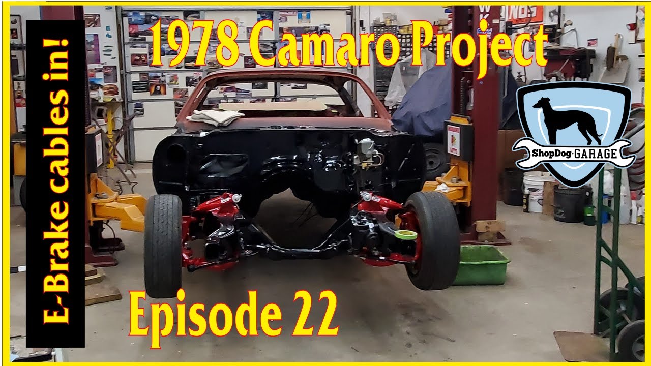 Проект 78 Camaro, часть 22: Установка тросов ручного тормоза.