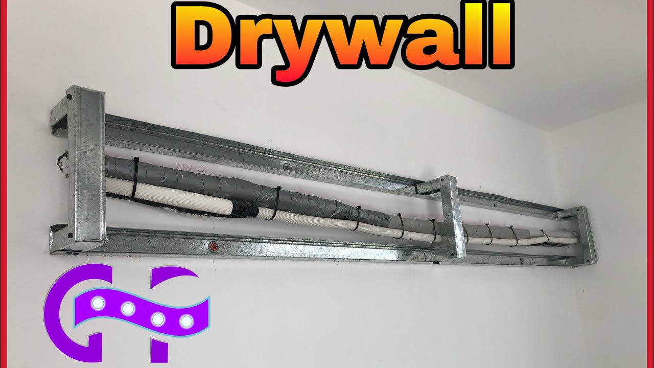 Como tapar una tubería con Gypsum Board