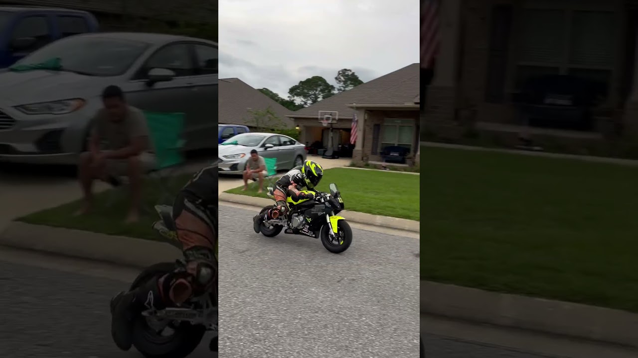That launch!! #gp #minirace #motogprace #minigp #minibikeracing #ohvale #pocketbike