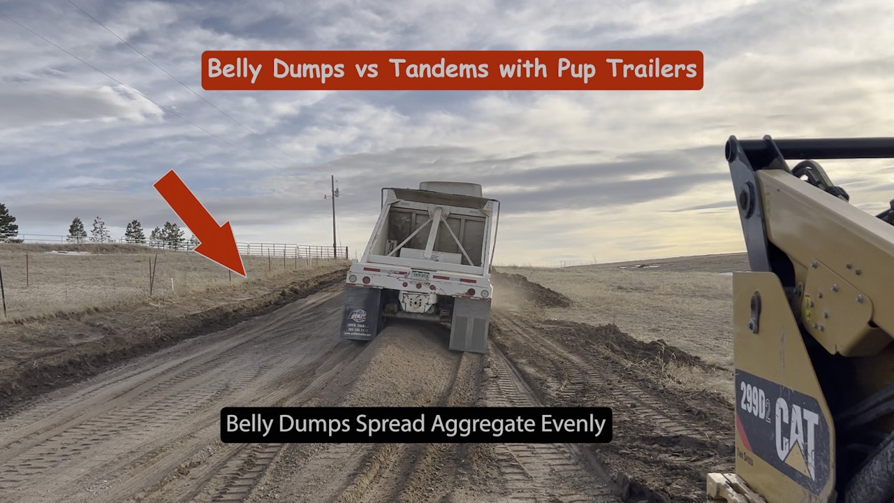 Belly Dumps vs Tandems with Pup Trailers, which is better to own? 🤔