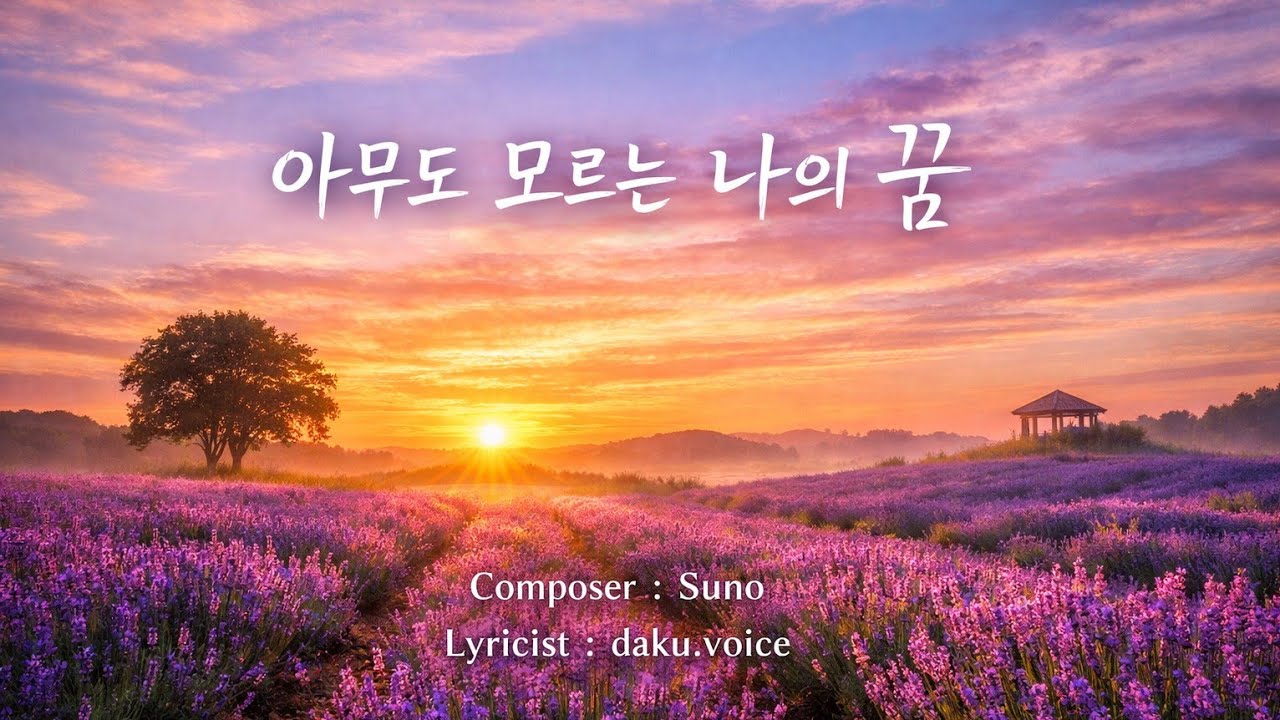 👉아무도 모르는 나의꿈  |  오늘을 견뎌온 당신께 (노래)