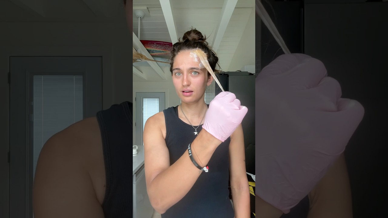 bleaching my hair&hellip;again