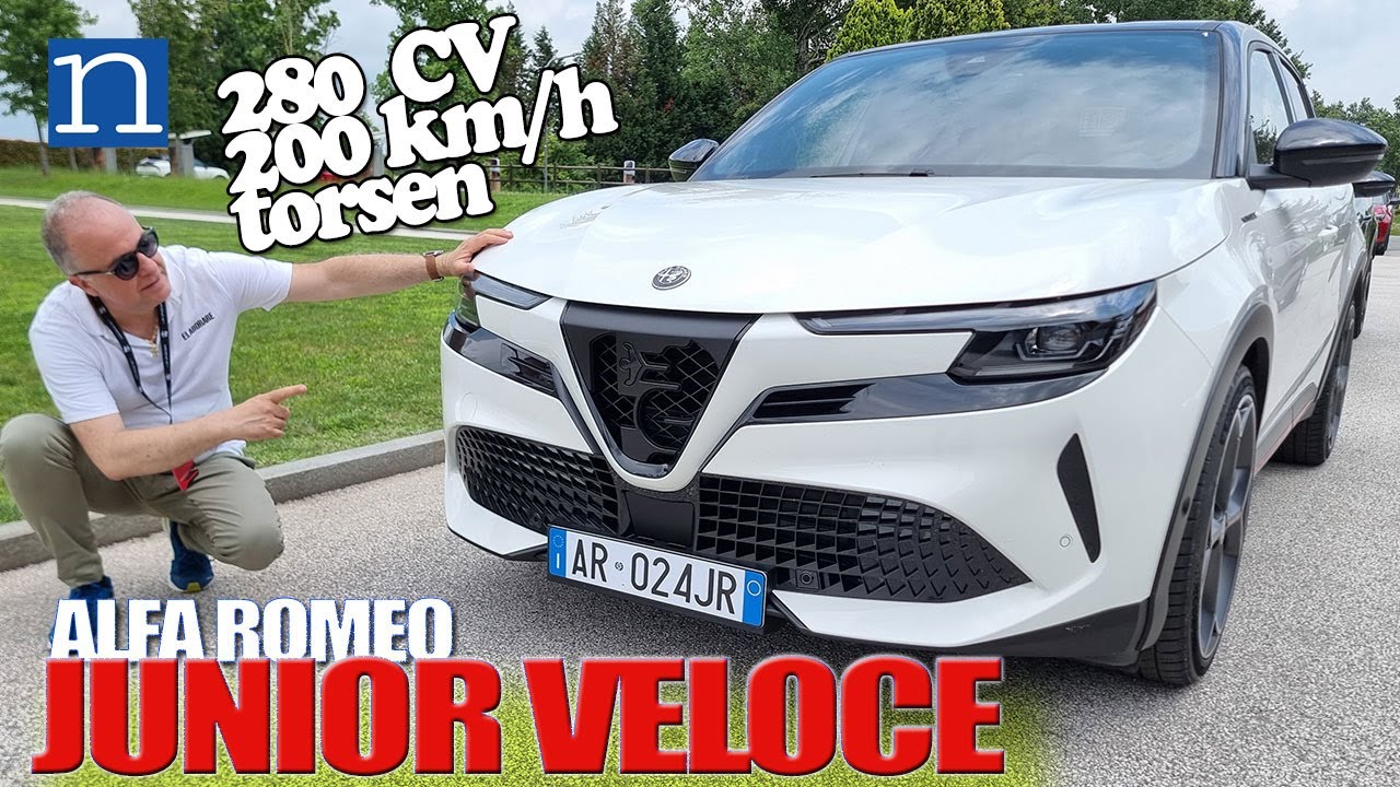 ALFA ROMEO JUNIOR VELOCE 280 cv  | CUORE SPORTIVO 4.0 dalla doppia anima  (VIDEO 1/2)
