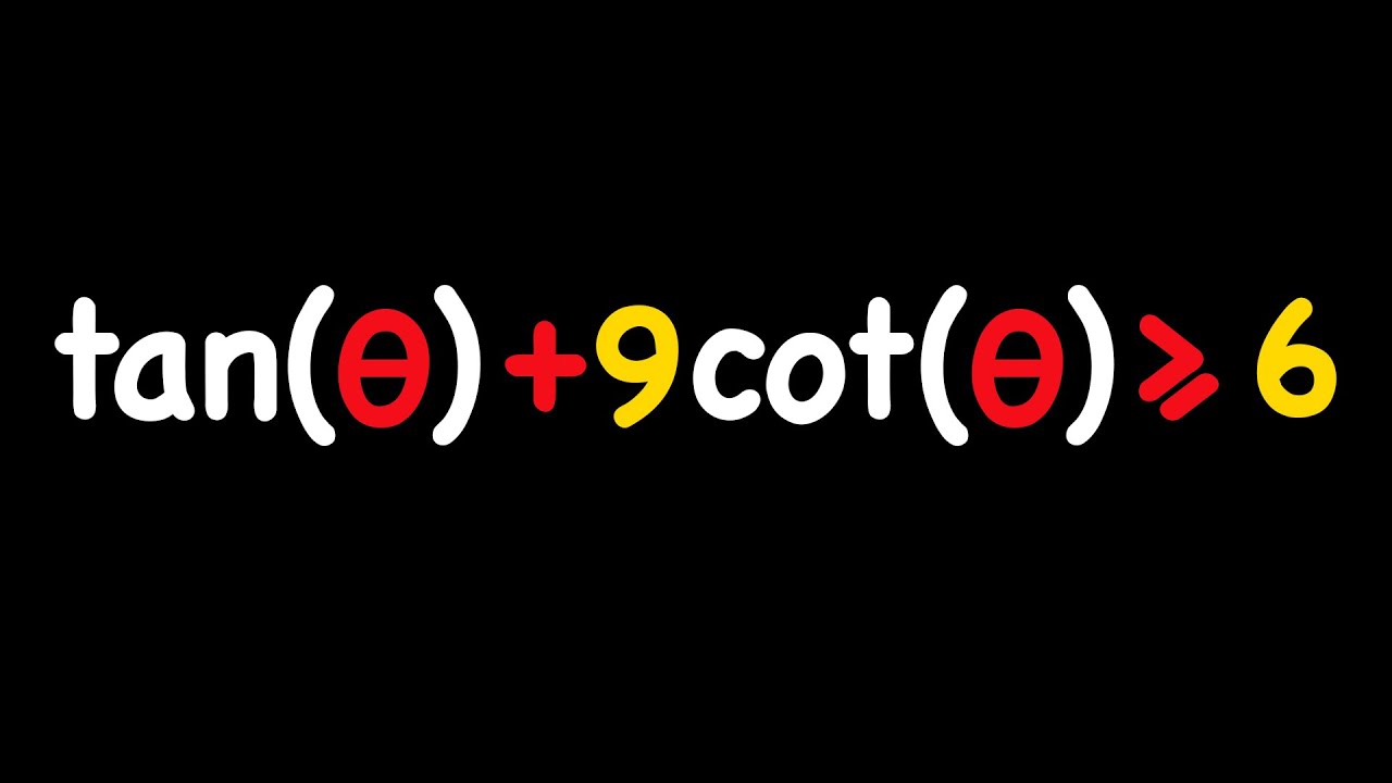Proving a Nice Trigonometric Inequality | #Trigonometry