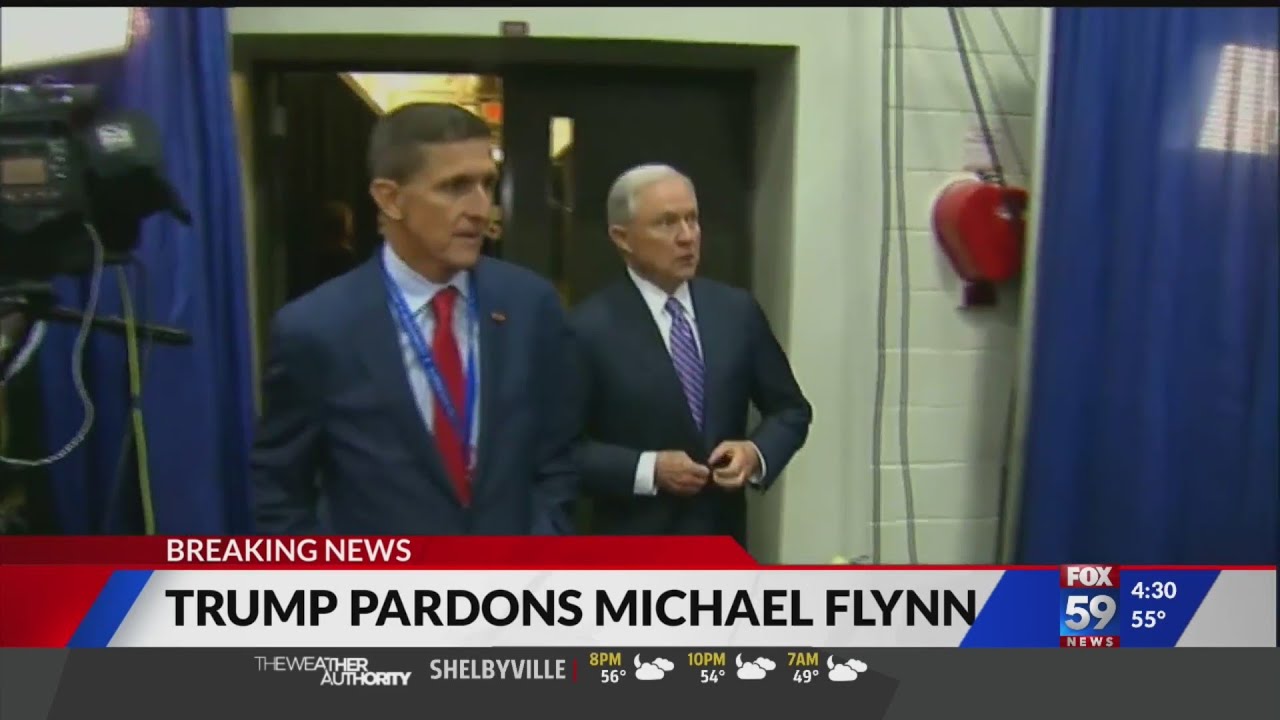 Trump pardons Michael Flynn
