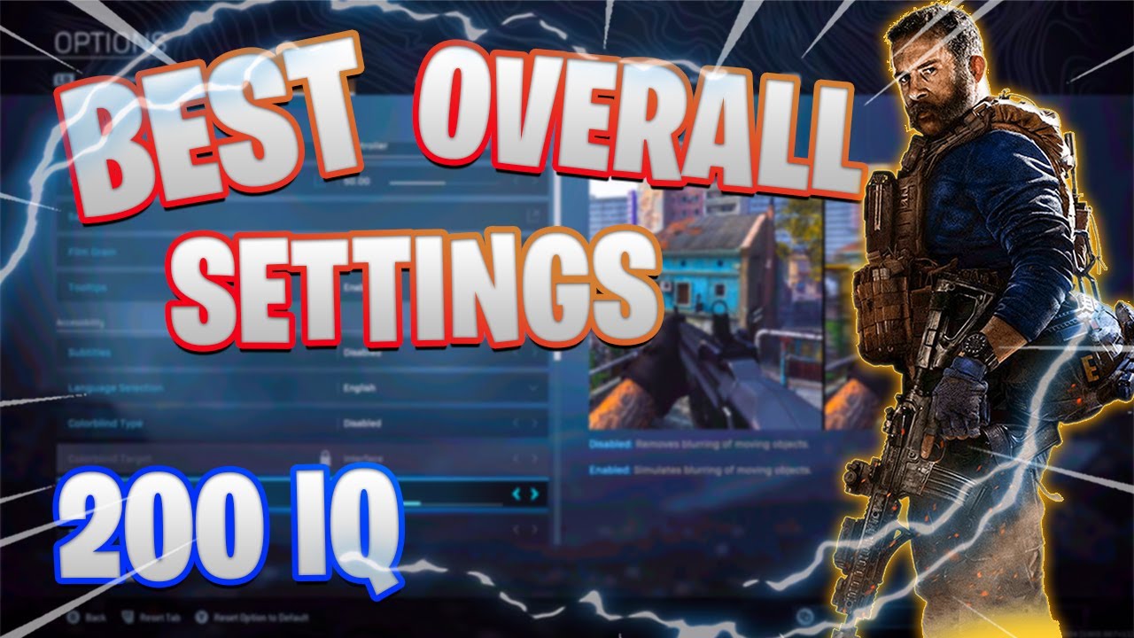 the BEST OVERALL SETTINGS (AUDIO AND VIDEO) in WARZONE! Update 1.20 (Modern Warfare Warzone)