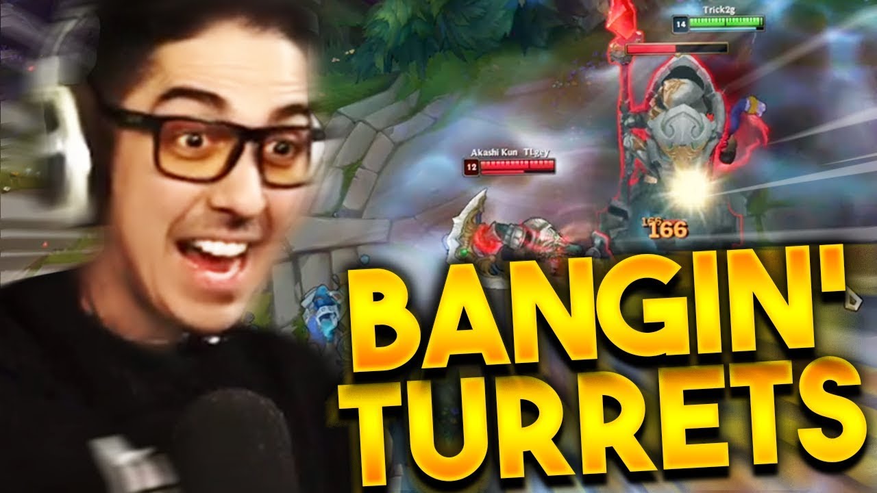WE BANGING ON TURRETS WITH EL TRUNDEL - Trick2g