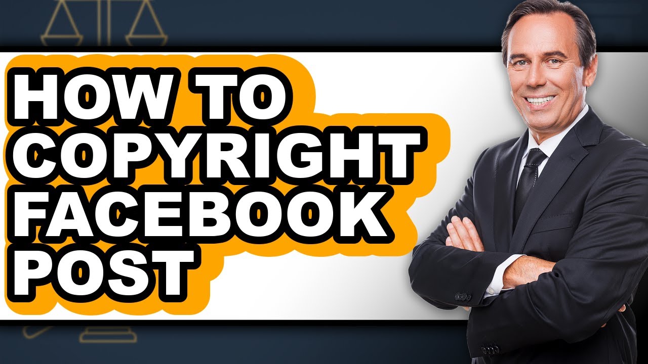 How to Copyright Facebook Post - Full Guide