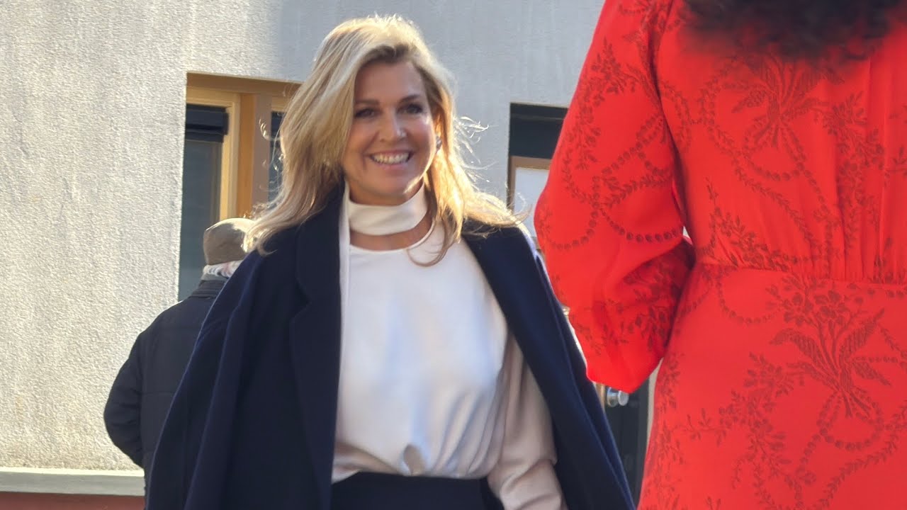Koningin Máxima op bezoek in Feijenoord