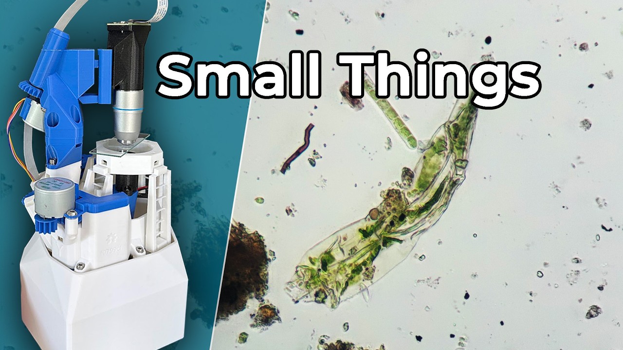 Exploring the Microcosmos with a 3D Printed Microscope (OpenFlexture)