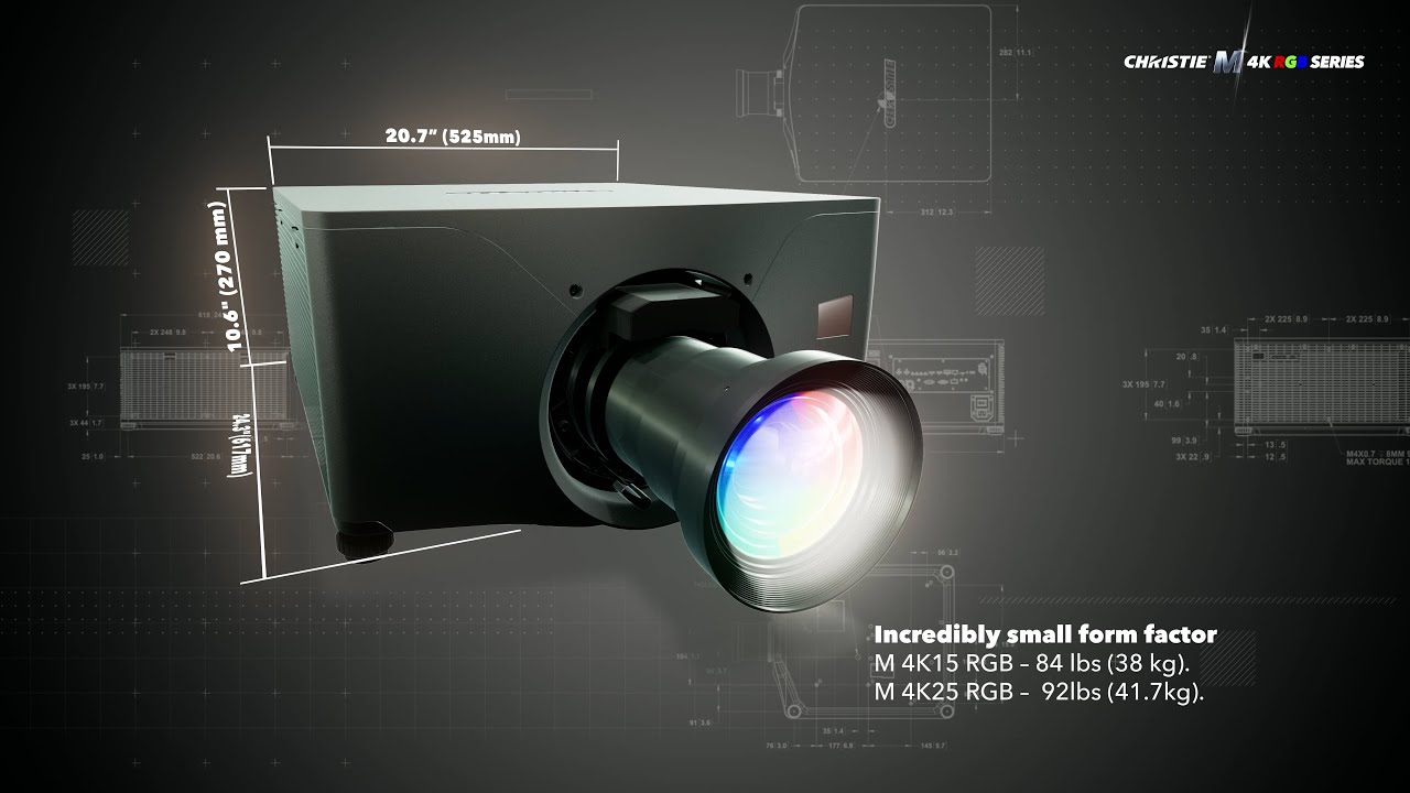 Christie M 4K RGB Series overview