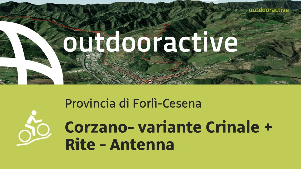 Video Flyover : Corzano- variante Crinale + Rite - Antenna