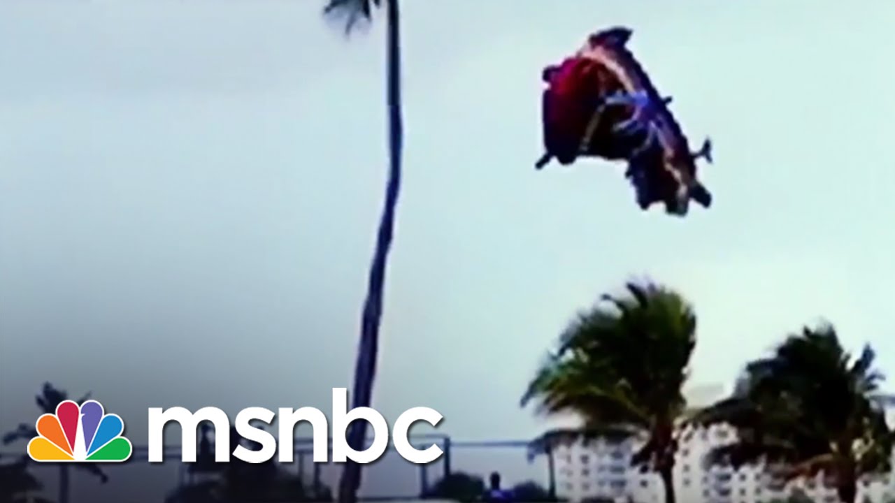 Watch: Twister Flips Bounce House | msnbc