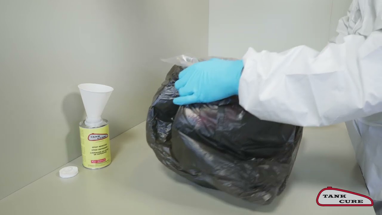 Tank Cure - Alte Beschichtung entfernen