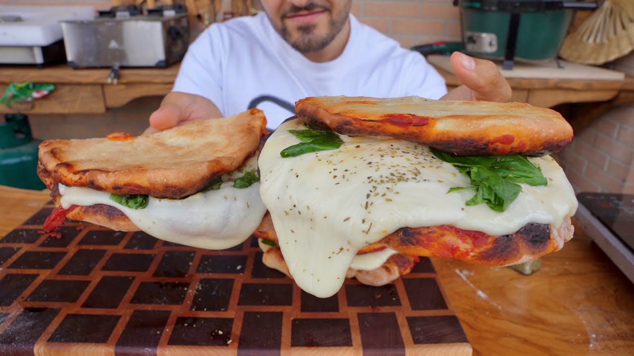 PIZZETTE  PORTAFOGLIO * ricetta FACILISSIMA impastate A MANO, SENZA PLANETARIA e nel FORNO DI CASA *