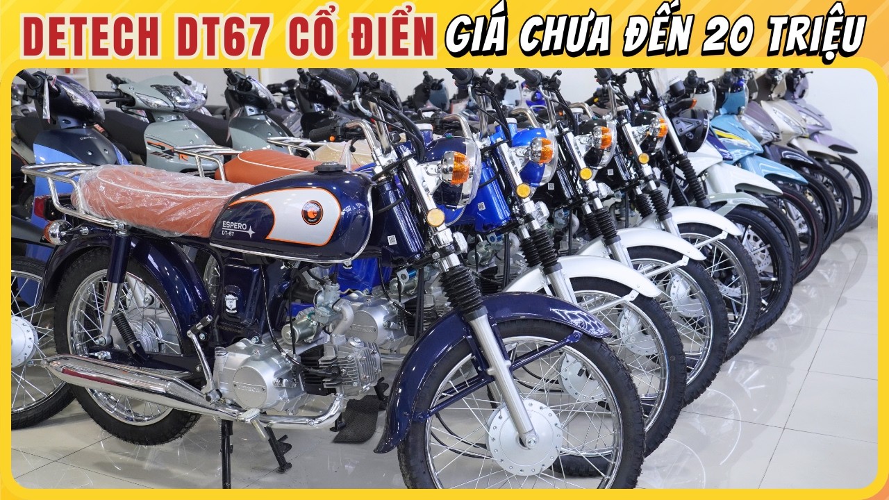 Giá Xe Detech Espero DT67 110cc Mới Nhất 2026 | Côn Tay Giá Rẻ | CUA Vlog61