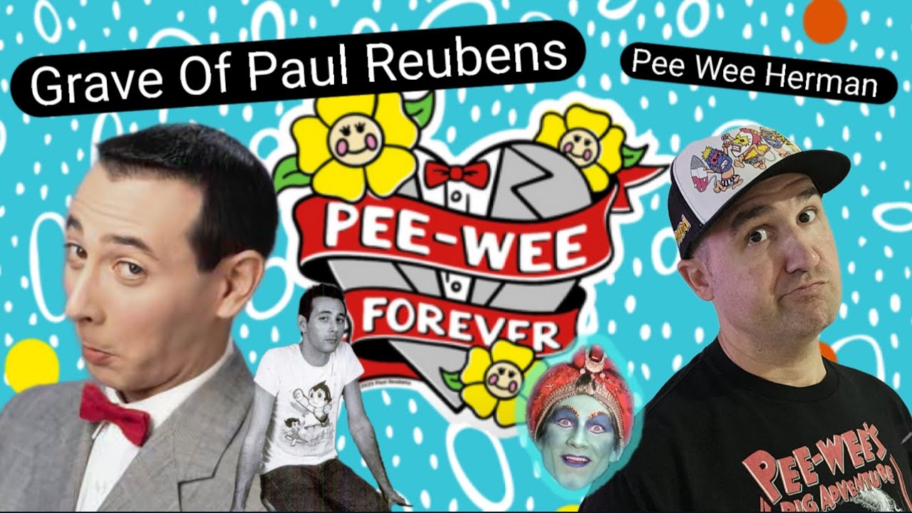 First Look: The Grave Of Paul Reubens & John Paragon @ Hollywood Forever Cemetery