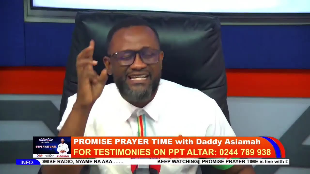 PPT - PROMISE PRAYER TIME is live with Daddy Asiamah || (SUPERNATURAL - DAY 3) 04/02/2026