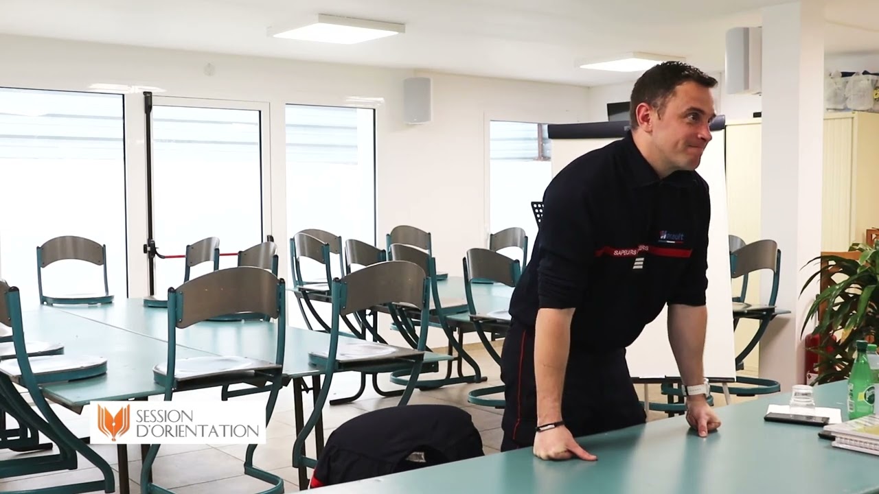 Je suis... Capitaine sapeur-pompier. Session d'orientation - Collège Balzac Nîmes