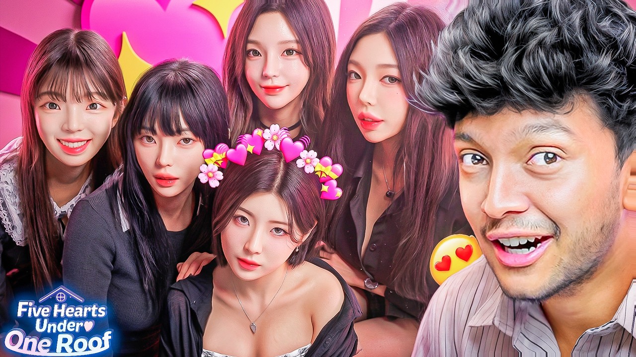 STARTING A NEW LIFE IN KOREA!🇰🇷❤️Five Hearts Under One Roof - Part 1