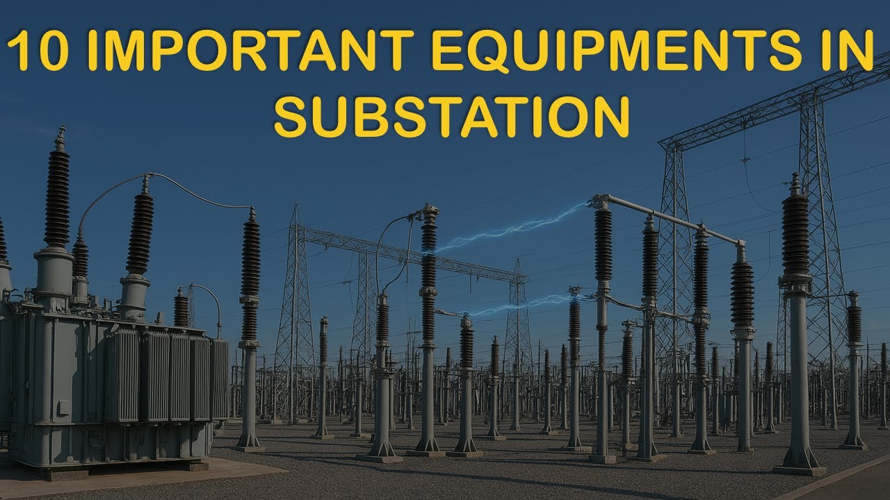 10 Important Substation Equipment Explained in 10 Minutes |