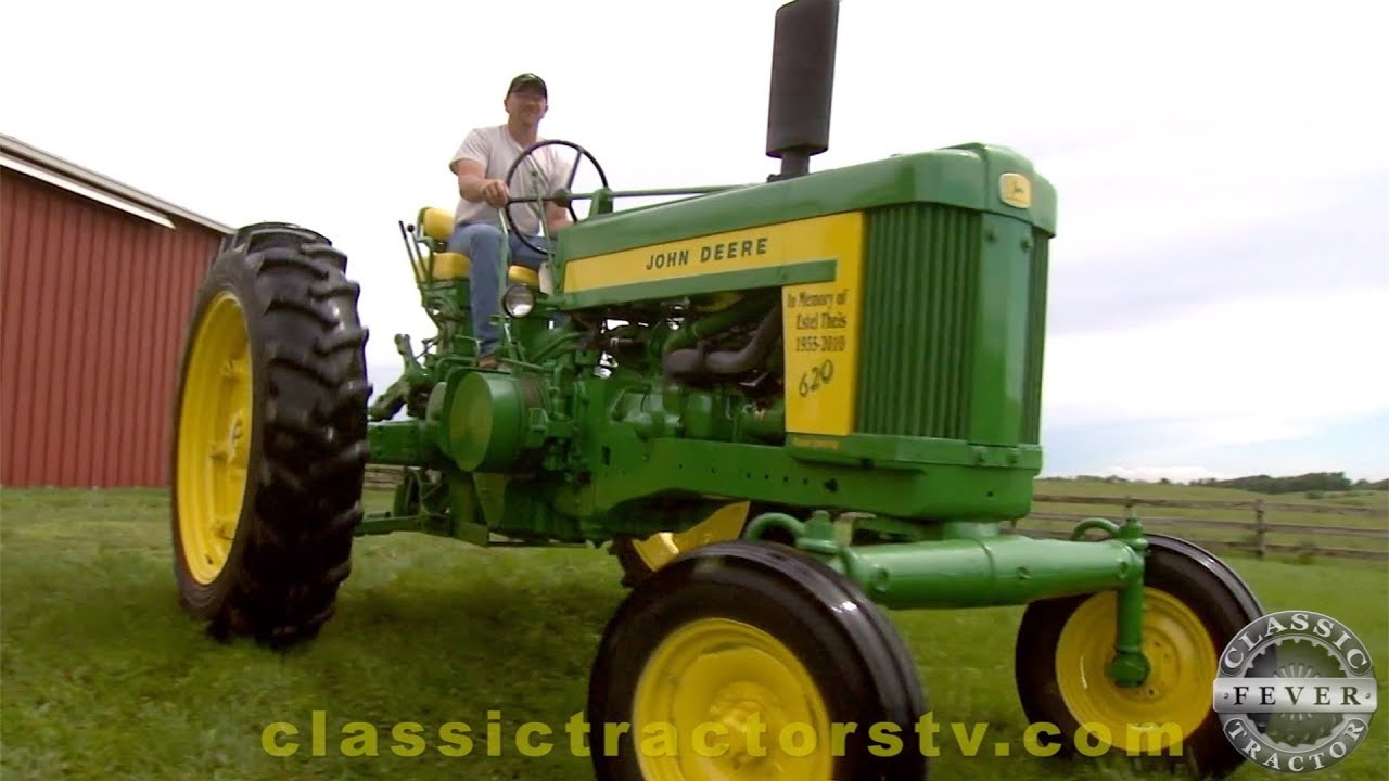 Этот John Deere 620 имеет особое значение — внук рассказывает о John Deere 1958 года своего деда