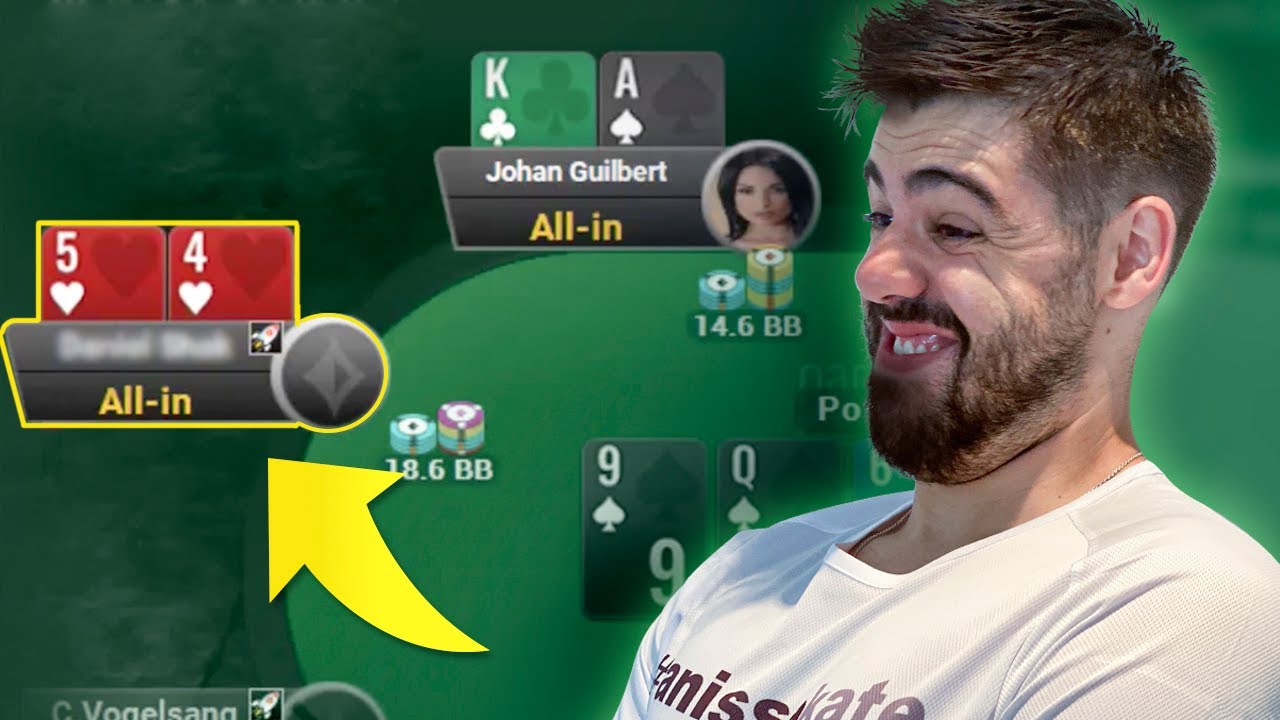 Il Me Fait ALL IN Préflop Avec 54s Sur Un 10 300$ Buy-In