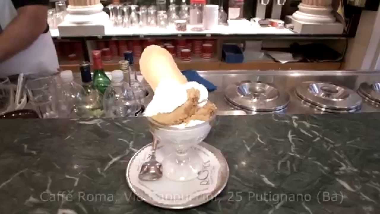 Granita di Caffè con Panna al Caffè Roma