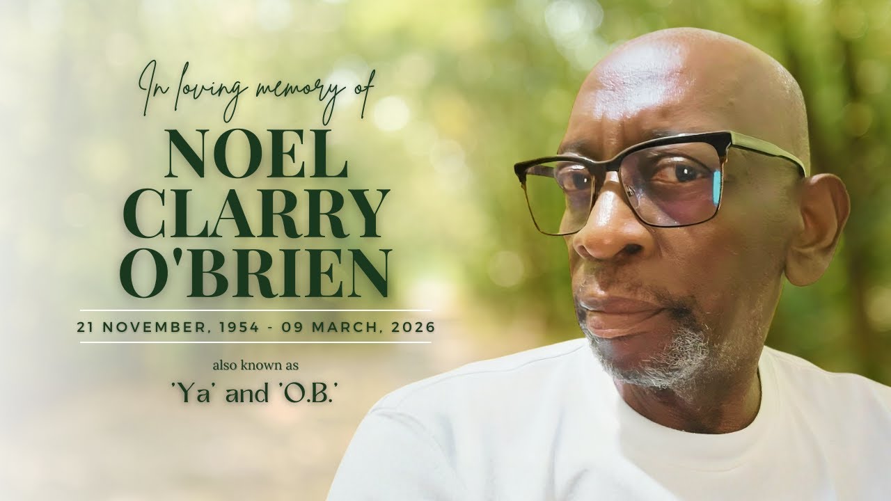 In loving memory of Noel Clarry O'Brien, also known as 'Ya' and 'O.B.'