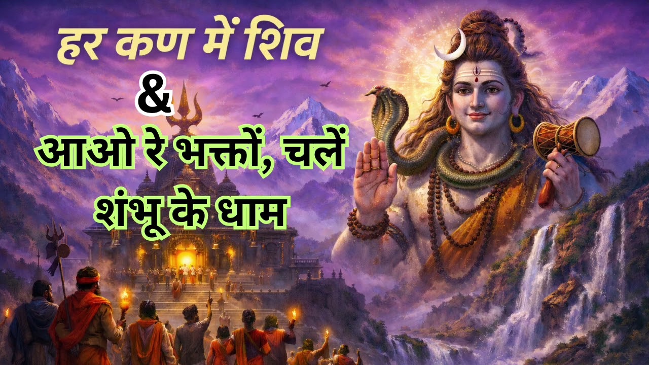 हर कण में शिव | आओ रे भक्तों, चलें शंभू के धाम | Full Shiv Bhajan | Mahadev Song