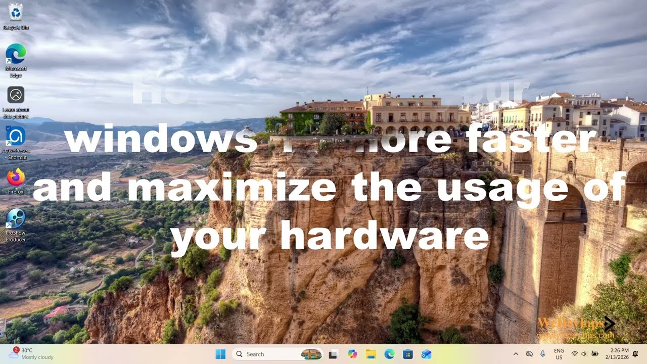 Как ускорить работу Windows 11 и максимально эффективно использовать возможности оборудования.