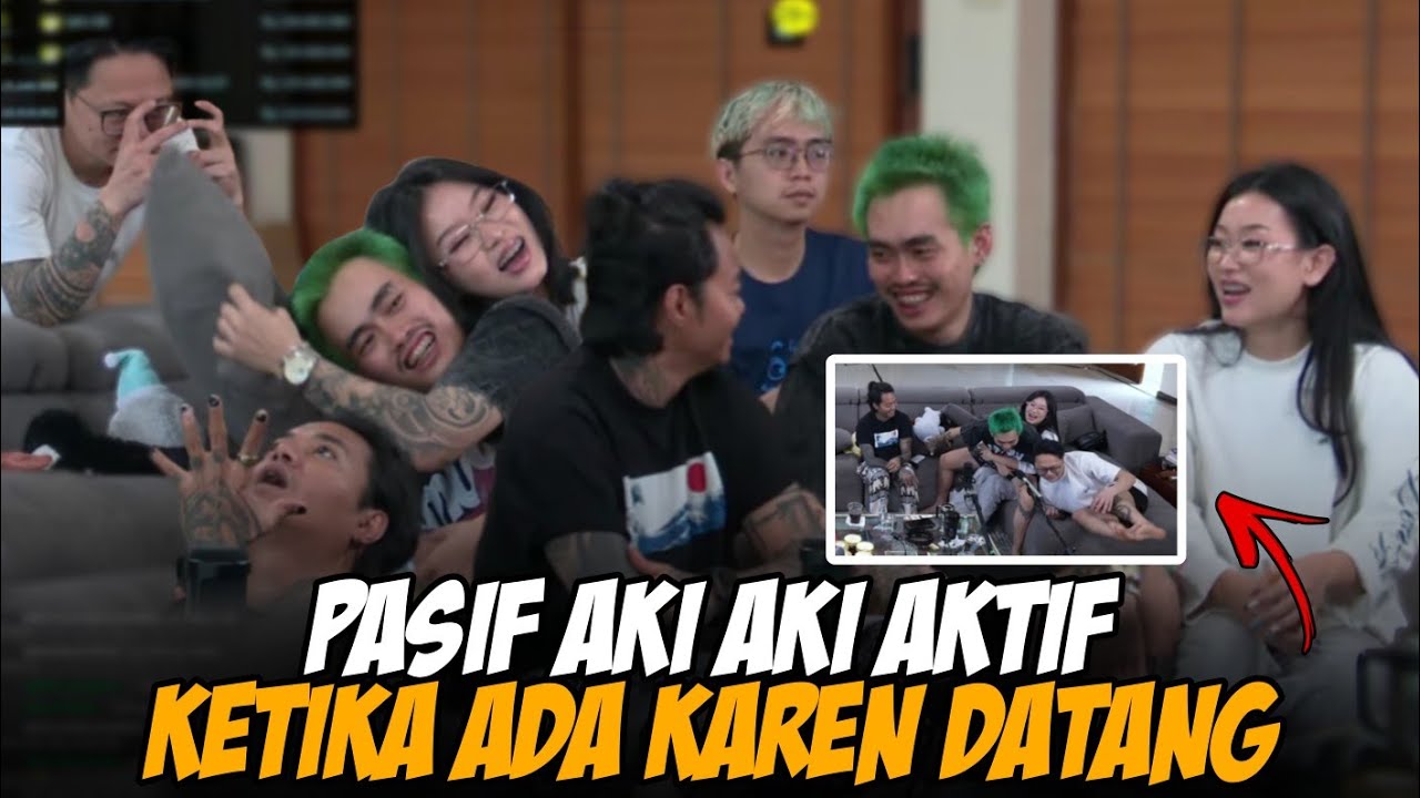 PASIF AKI AKI LANGSUNG AKTIF ADA KAREN🤣 GERAKAN TAMBAHAN NDAN BRAVY GILAA SIHH🤣 #yb #marapthon3