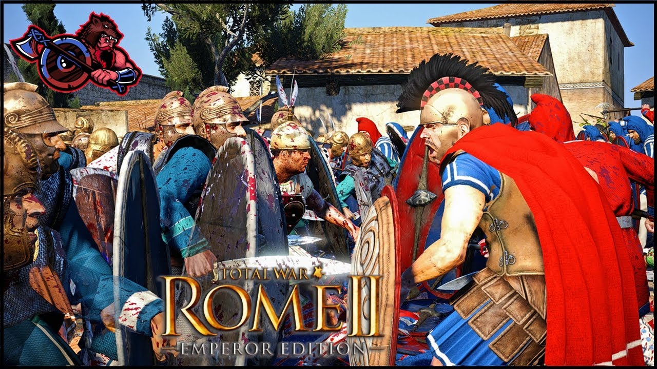 Epic Siege With Epic Generals!! 4v4-Total War Rome 2