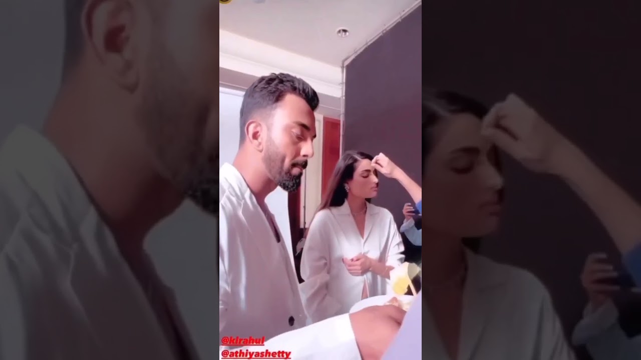 Love Birds - KL Rahul & Athiya Shooting Together 💕