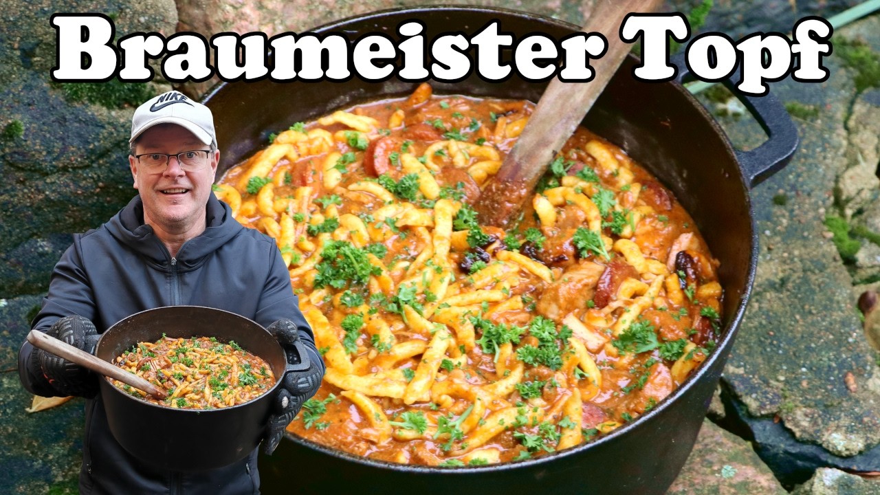 Braumeister Topf aus dem Dutch Oven - Deftig rustikales One Pot Gericht