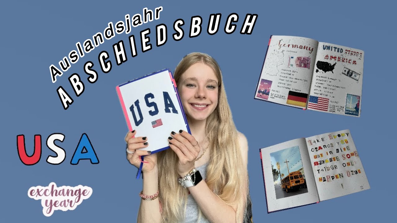 Abschiedsbuch🇩🇪✈️🇺🇸| Auslandsjahr USA 24/25
