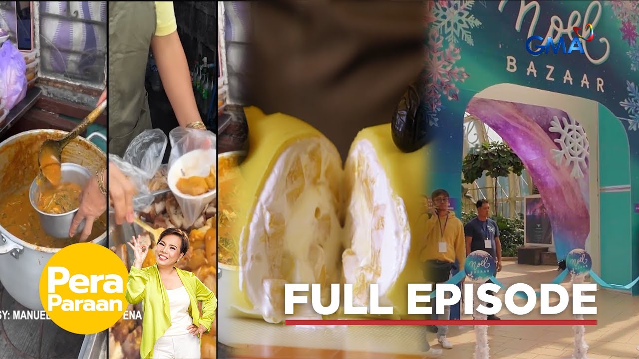 Giant crepe, kare-kare at mga pangregalo mula sa Noel Bazaar, bakit pinipilahan? | Pera Paraan