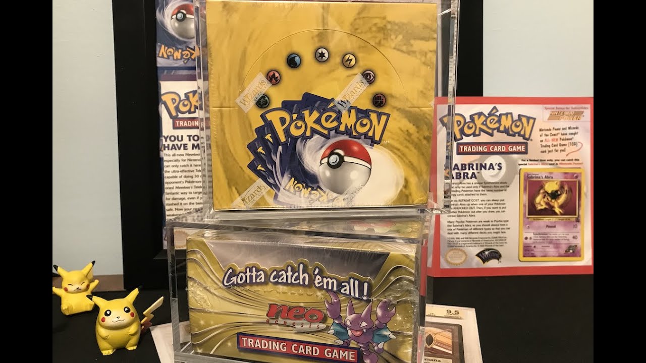 Pokemon Booster Box Acrylic Case Display Review Base Set!