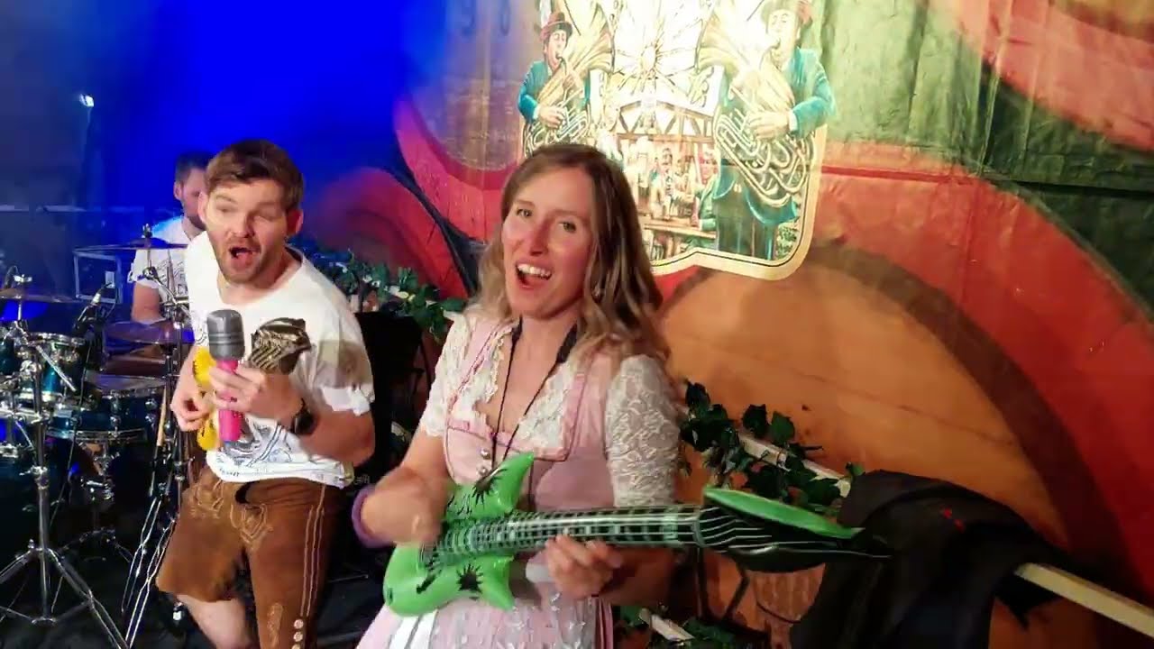 Die Oberspiesheimer live auf dem Kiliani Würzburg
