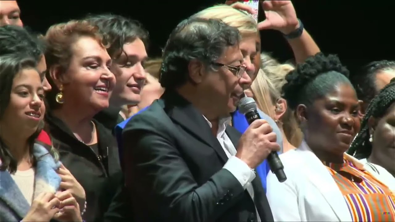 Este fue el discurso de Gustavo Petro, el nuevo presidente de  Colombia