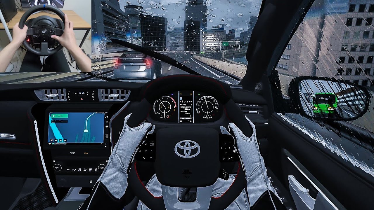 Assetto Corsa - Toyota Fortuner 2.8 Legender [Steering Wheel Gameplay]