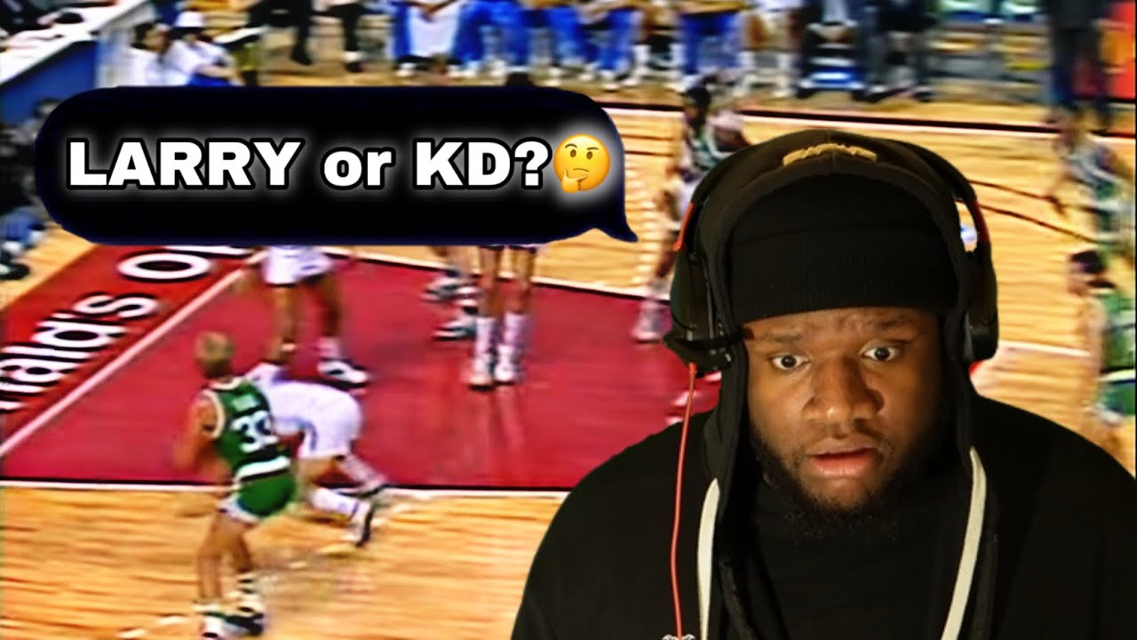 HE MIGHT BE BETTER THAN KD FR!! FIRST TIME EVER WATCHING LARRY BIRD