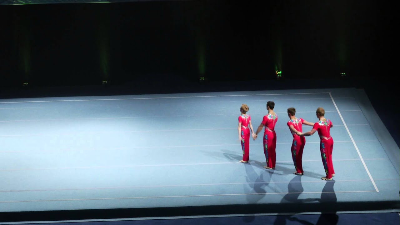 Heathrow - BARTLETT,COOK,WOOD,WOOD Senior MG FINAL - Acro British 2014