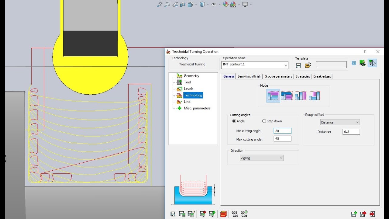 KevCAM Night School - Lathe - Trochoidal Turning