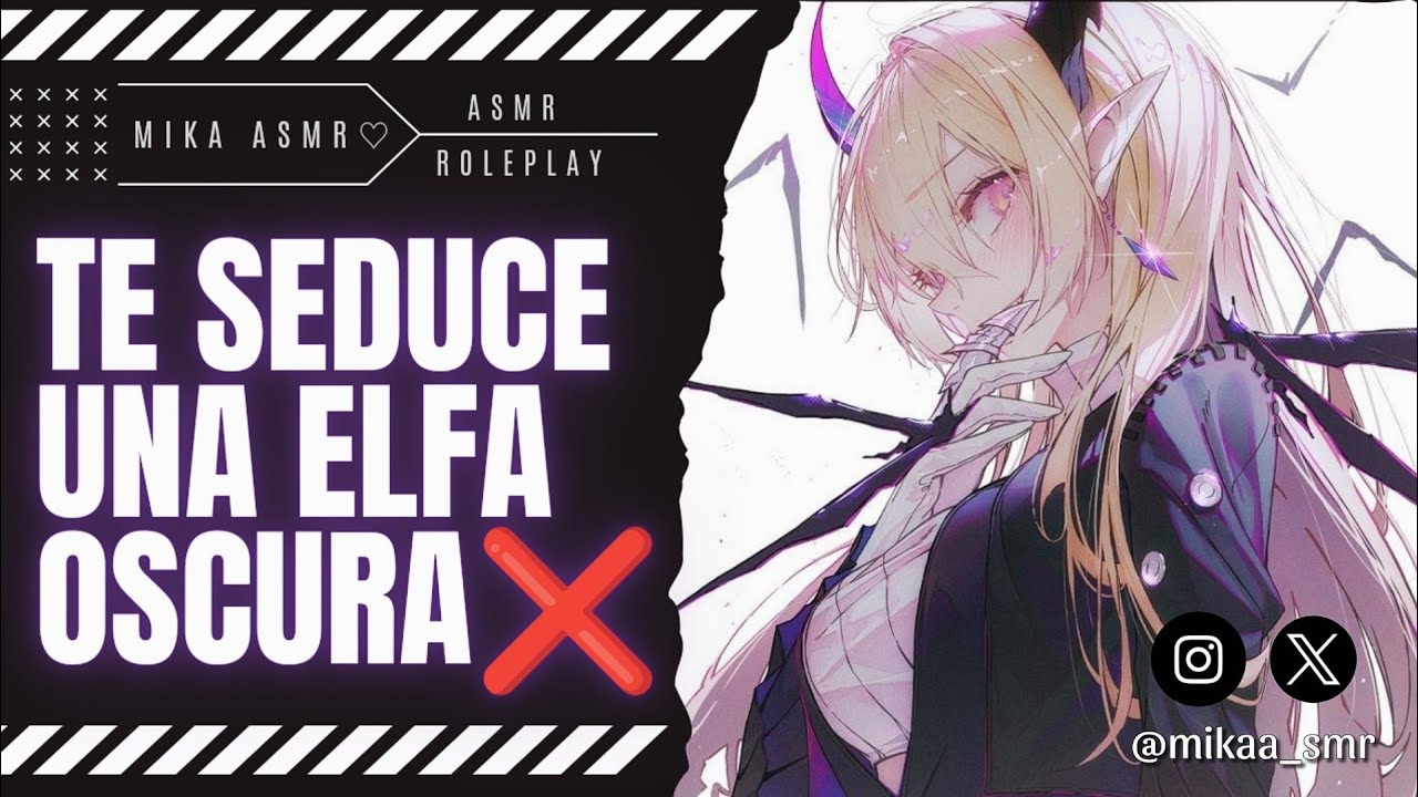 TE SEDUCE UNA ELFA OSCURA❌|ASMR/ROLEPLAY ♡