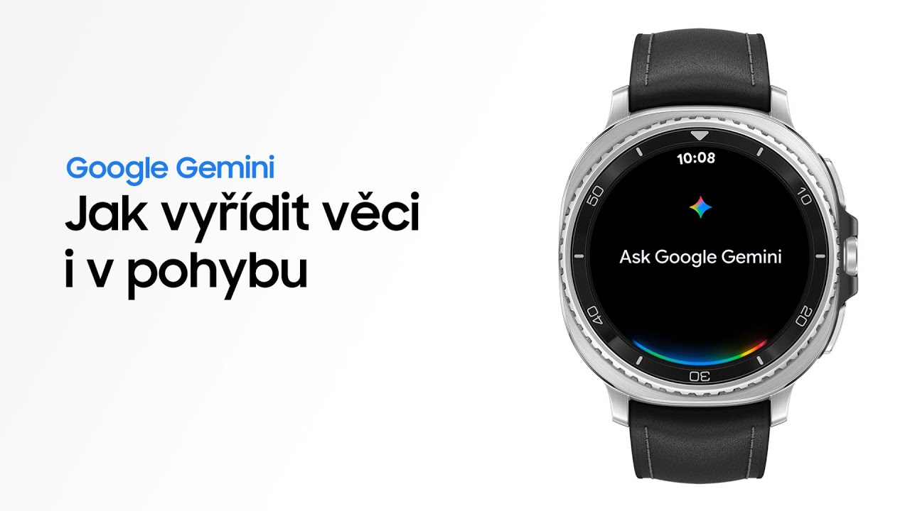 Jak použ&iacute;vat Google Gemini | Galaxy Watch8 Series | Samsung