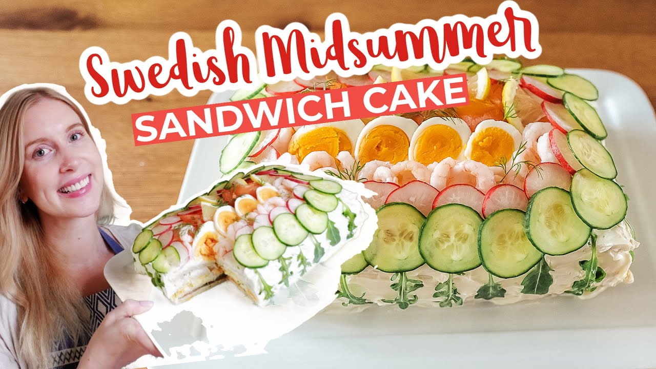 Sm&ouml;rg&aring;st&aring;rta (Swedish Sandwich Cake)
