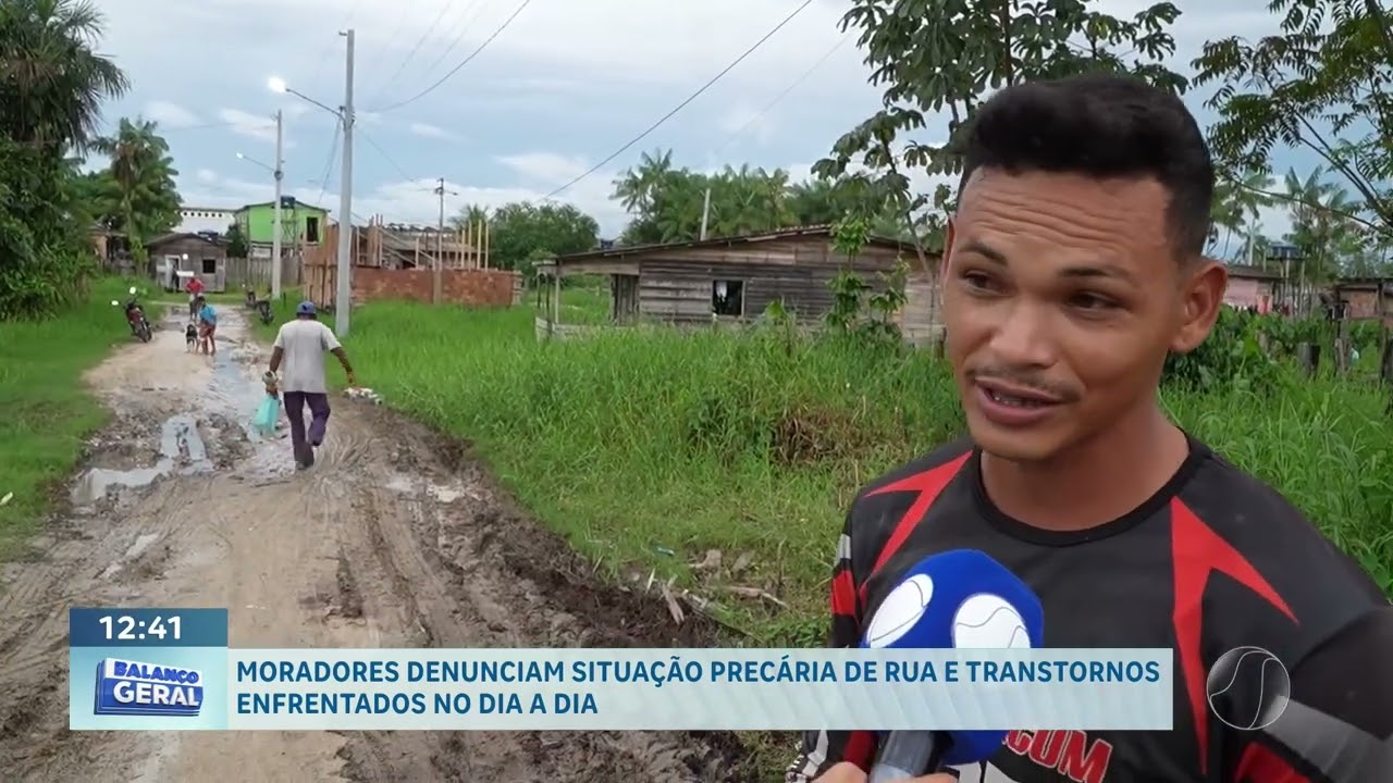 Demandas da comunidade de Breves, rua sem condições de trafegar