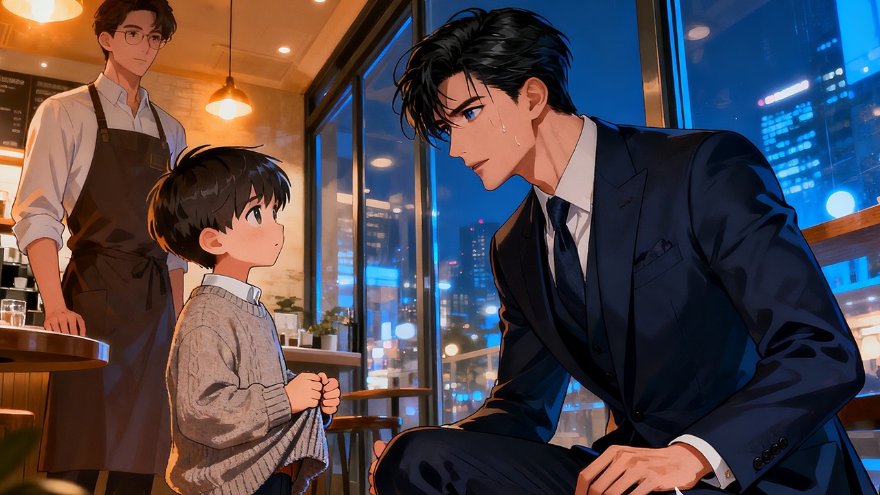 I Found a Deaf Child Crying in My Café — His Billionaire Father Didn’t Even Realize He Was Gone